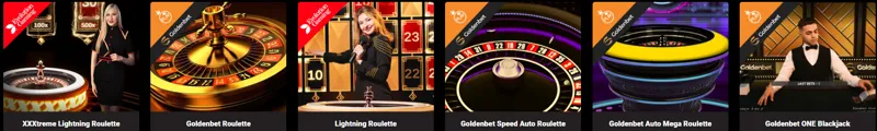 Livespel Goldenbet